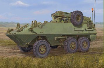 Збірна модель канадської броньованої машини Husky 6x6 AVGP (Improved Version) TR01506 фото