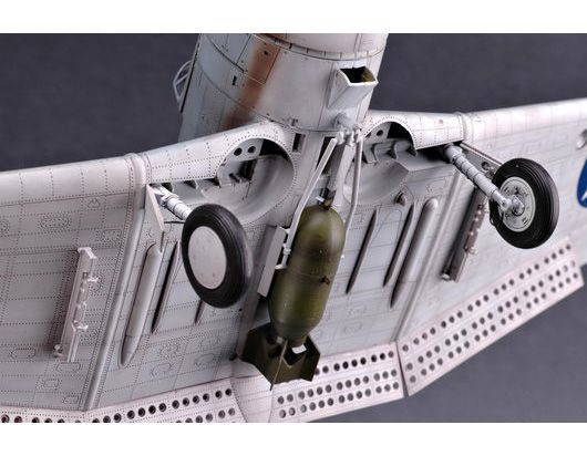 Збірна модель літака ВМС США SBD-1/2 TR02241 фото