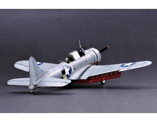 Збірна модель літака ВМС США SBD-1/2 TR02241 фото