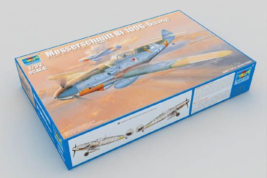 Збірна модель німецького винищувача Messerschmitt Bf 109G-6 (Early) TR02296 фото