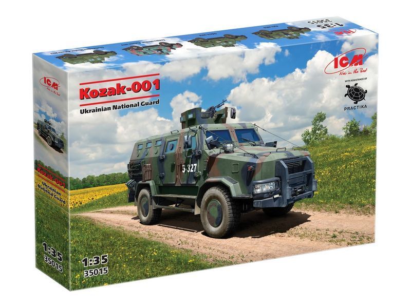 'Kozak-001' Ukrainian National Guard ICM35015 фото