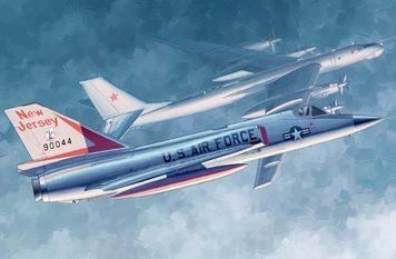 Збірна модель літака US F-106A Delta Dart TR02891 фото