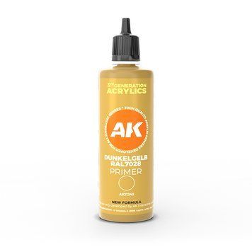 DARK YELLOW PRIMER 3G / Темно-жовтий ґрунт AK11245 фото