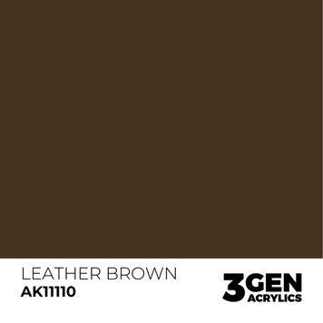 LEATHER BROWN - STANDARD / ШКІРЯНИЙ КОРИЧНЕВИЙ AK11110 фото