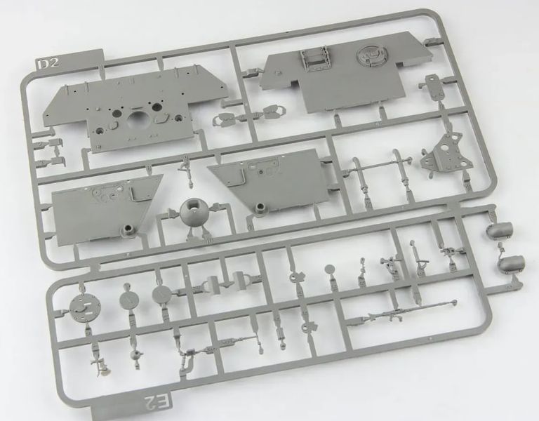 Збірна модель 1/35 Танк Pzkpfwg.V Пантера A late 2 in 1 [Sd.Kfz.171/268] TK2176 фото