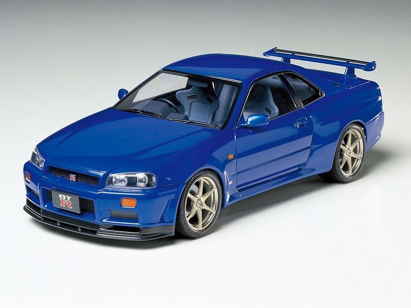 Збірна модель 1/24 автомобіль Nissan Skyline GT-R V-Spec R34 Tamiya TAM24210 TAM24210 фото