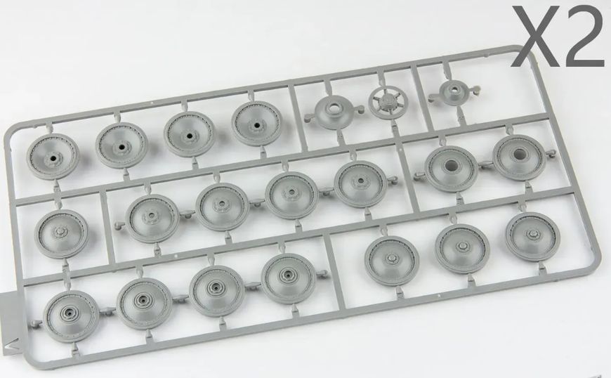 Збірна модель 1/35 Танк Pzkpfwg.V Пантера A late 2 in 1 [Sd.Kfz.171/268] TK2176 фото