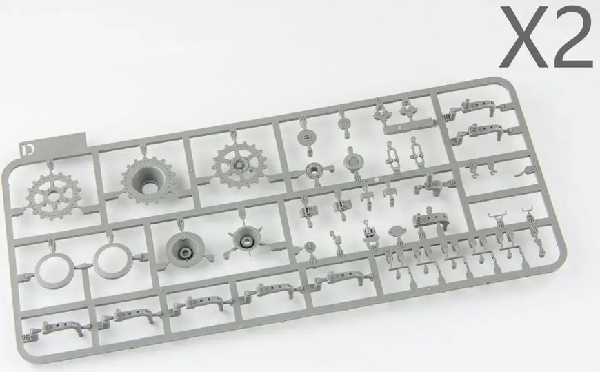 Збірна модель 1/35 Танк Pzkpfwg.V Пантера A late 2 in 1 [Sd.Kfz.171/268] TK2176 фото