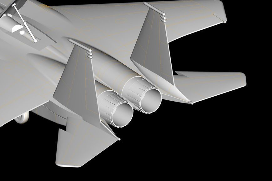 Збірна модель американського винищувача F-15C Eagle Fighter HB80270 фото