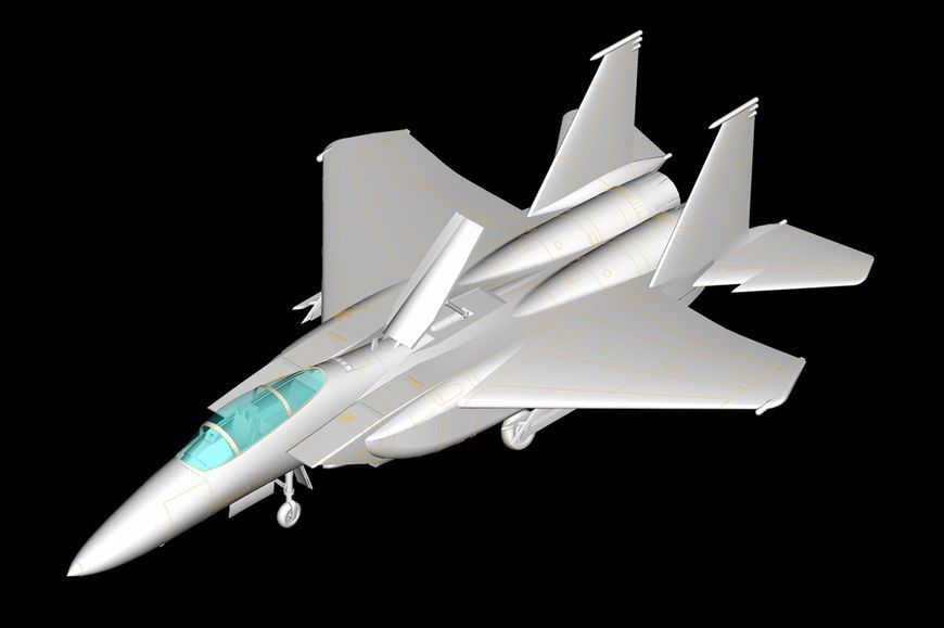 Збірна модель американського винищувача F-15C Eagle Fighter HB80270 фото