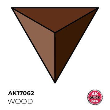 Акрилова фарба WOOD / Деревина QUICK GEN COLOR AK-Interactive AK 17062 AK17062 фото