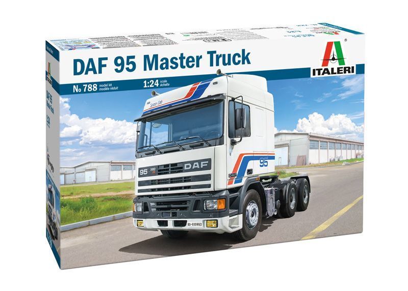 Збірна модель 1/24 вантажний автомобіль / тягач ДАФ 95 Master Truck Італійка 788 IT788 фото