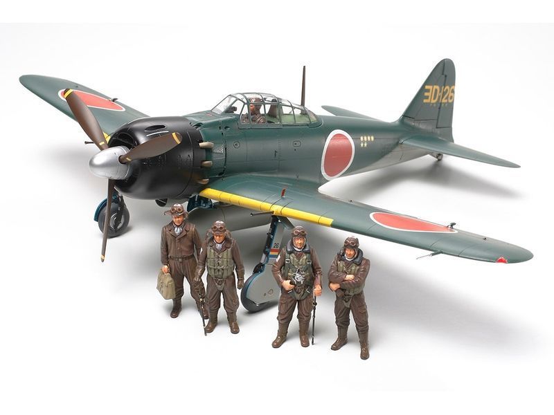 Збірна модель 1/48 літака Mitsubishi A6M5/5a Zero Fighter (Zeke) TAM61103 фото