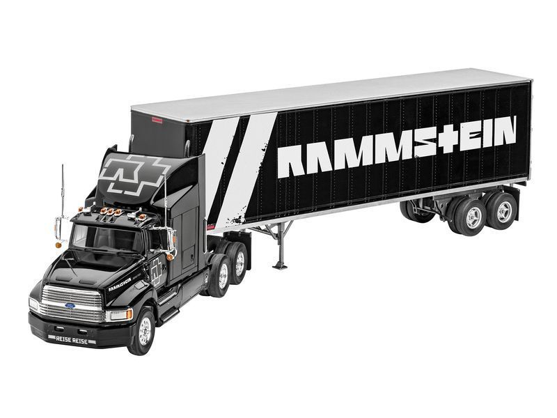 Збірна модель 1/32 трейлера Rammstein Tour Truck Gift Set REV07658 фото