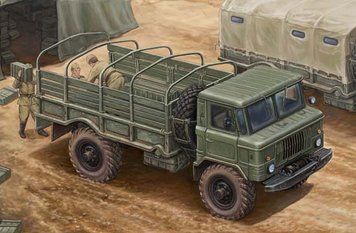 Збірна модель легкої вантажівки GAZ-66 Light Truck I TR01016 фото