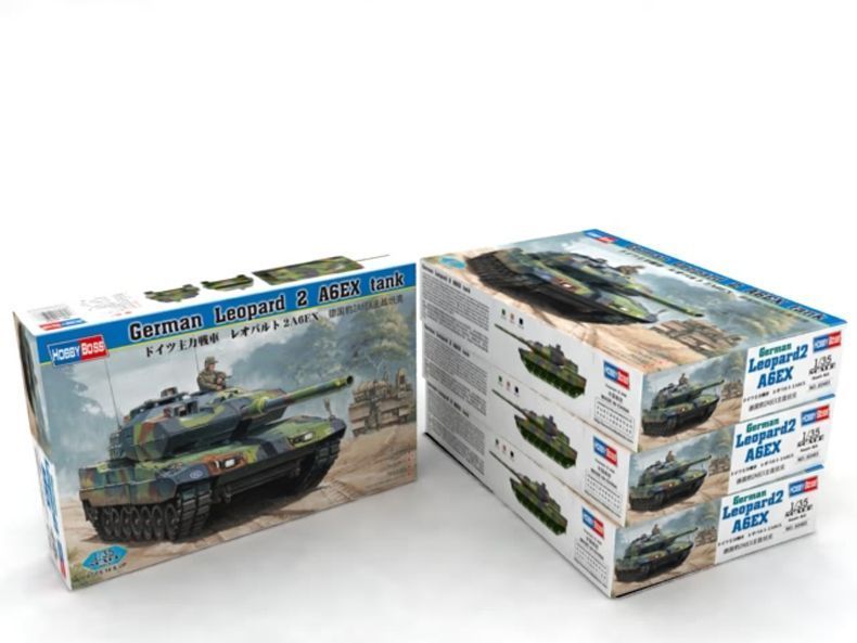 Збірна модель німецького танка Leopard 2 A6EX HB82403 фото