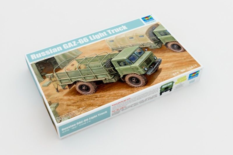 Збірна модель легкої вантажівки GAZ-66 Light Truck I TR01016 фото