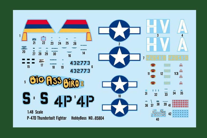 P-47D Thunderbolt Fighter HB85804 фото