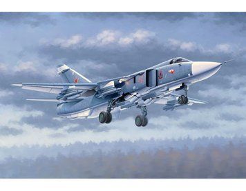 Збірна модель бомбардувальника Су-24М TR02835 фото