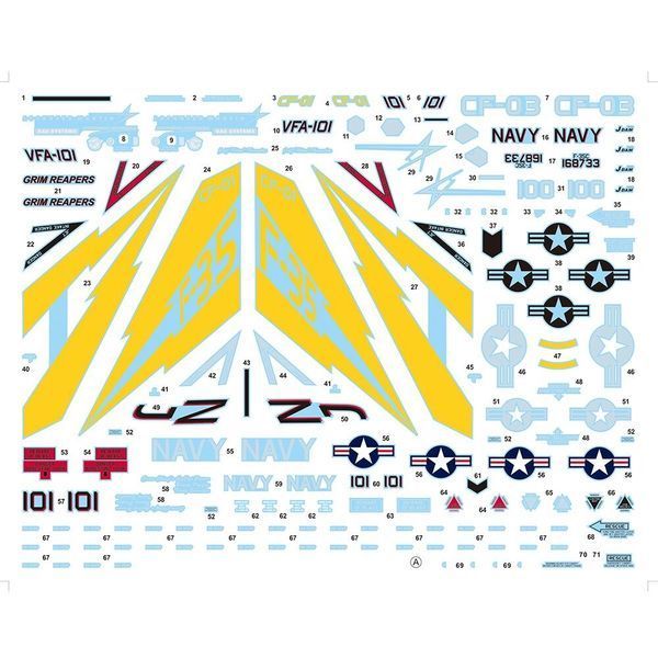 Збірна модель 1/48 Літак F-35C Lightning II KH80132 фото