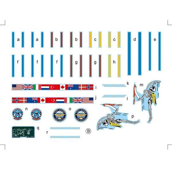 Збірна модель 1/48 Літак F-35C Lightning II KH80132 фото