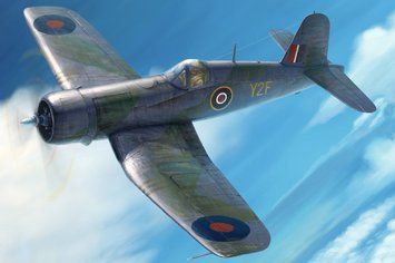 Збірна модель винищувача Corsair MK.III HB80396 фото