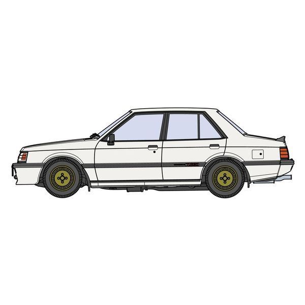 Збірна модель 1/24 японський автомобіль Mitsubishi Lancer EX 1800GSR turbo (Intercooler) Hasegawa 21134 HS21134 фото