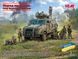 Збірна модель 1/35 &laquo;Козак-2&raquo; MRAP із фігурами ЗСУ (Перед штурмом. Схід України 2022) ICMDS3521 фото 1