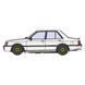 Збірна модель 1/24 японський автомобіль Mitsubishi Lancer EX 1800GSR turbo (Intercooler) Hasegawa 21134 HS21134 фото 3