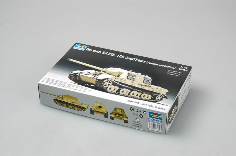 German Sd.Kfz.186 Jagdtiger (Porsche model) TR07273 фото