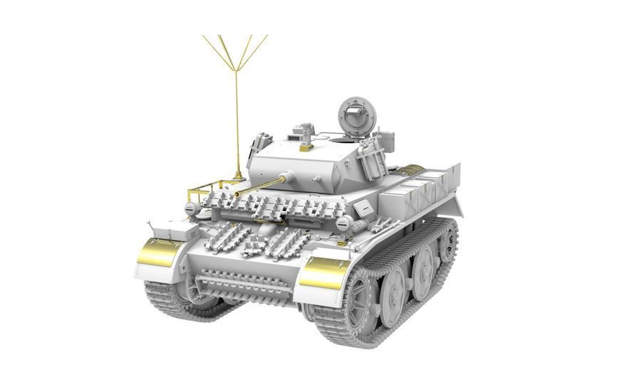 Збірна модель німецького танка PzKpfw II Luchs BT018 фото