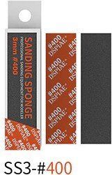 Набір гнучких брусків 3 мм, 400 грит, 5 шт (3mm #400 SANDING SPONGE 5PCS) Dspiae SS3-400 SS3-400 фото