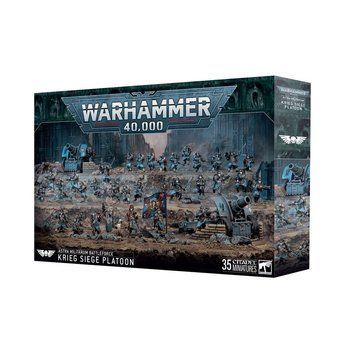 WARHAMMER 40000: ASTRA MILITARUM - KRIEG SIEGE PLATOON 99120105149 фото