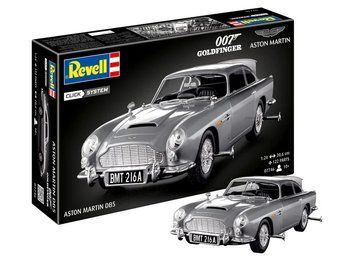 Збірна модель 1:24 автомобіль 1 James Bond Aston Martin DB5 (Click System) Revell 07746 REV07746 фото