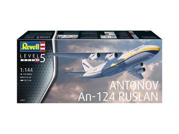 Збірна модель-копія Revell Вантажний літак АН-124 Руслан рівень 5 масштаб 1:144 REV03807 фото