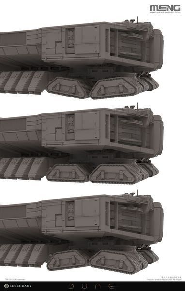 Збірна модель 1/500 Dune Spice Harvester Meng SS-020 SS-020 фото