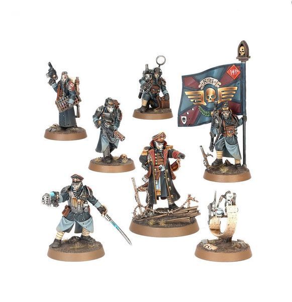 WARHAMMER 40000: ASTRA MILITARUM - KRIEG SIEGE PLATOON 99120105149 фото