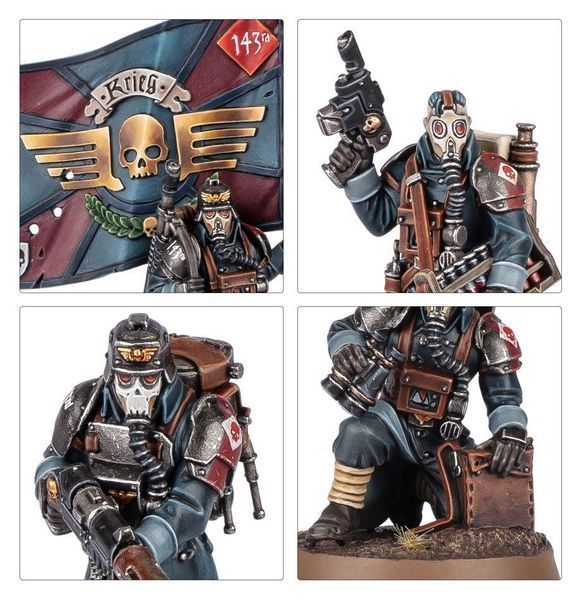 WARHAMMER 40000: ASTRA MILITARUM - KRIEG SIEGE PLATOON 99120105149 фото