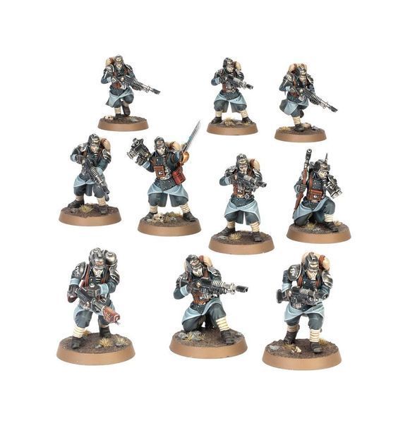 WARHAMMER 40000: ASTRA MILITARUM - KRIEG SIEGE PLATOON 99120105149 фото