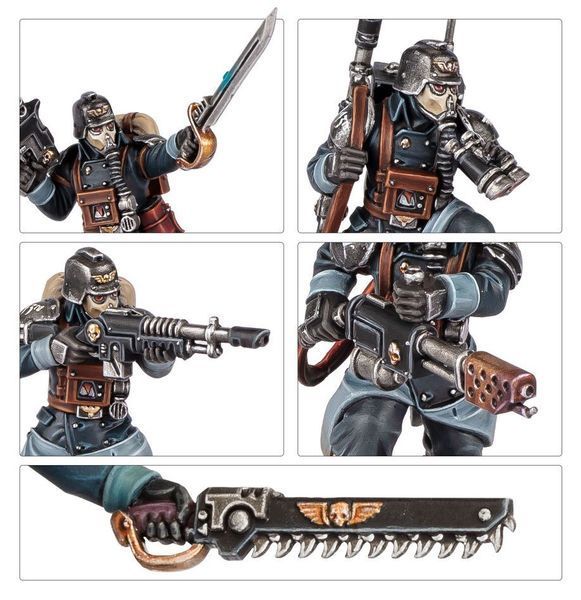 WARHAMMER 40000: ASTRA MILITARUM - KRIEG SIEGE PLATOON 99120105149 фото