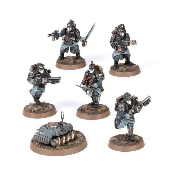 WARHAMMER 40000: ASTRA MILITARUM - KRIEG SIEGE PLATOON 99120105149 фото