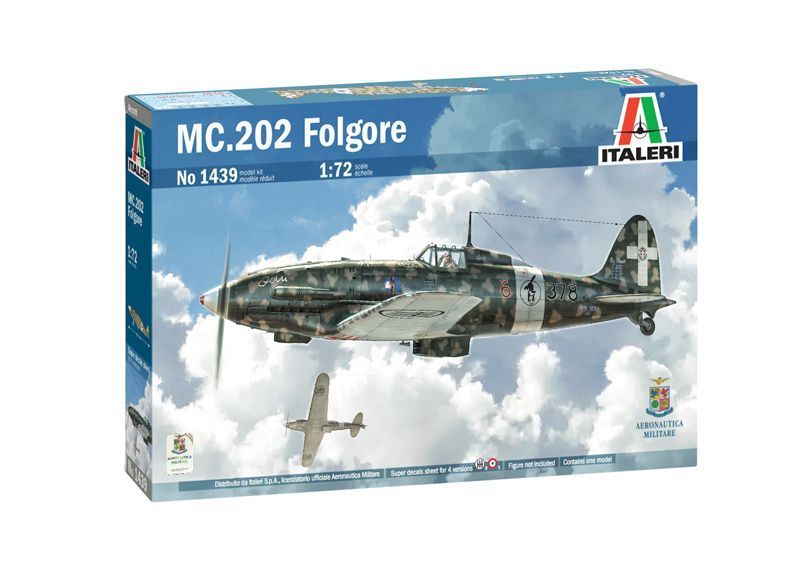 Модель Italeri Винищувач MC.202 Folgore IT1439 фото