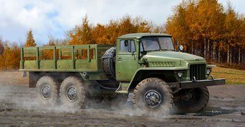 Збірна модель УРАЛу-375Д TR01027 фото