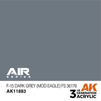 F-15 Dark Grey (Mod Eagle) FS 36176 AK11883 фото