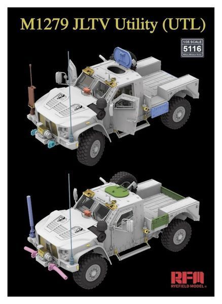 Збірна модель 1/35 американський тактичний бронеавтомобіль M1279 RM-5116 фото