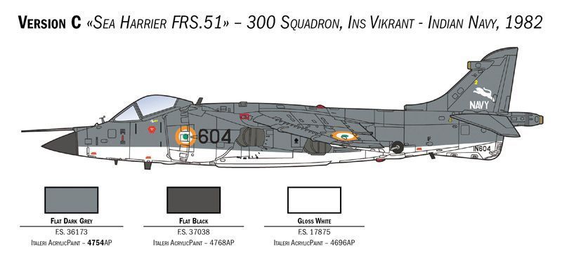 SEA HARRIER FRS.1 IT1236 фото