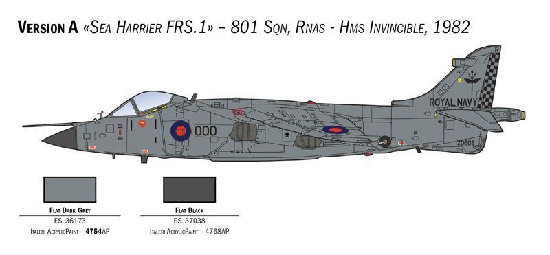 SEA HARRIER FRS.1 IT1236 фото