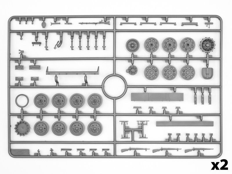 Збірна модель ICM 1/35 Бронемашини Вермахту (DS3525) ICMDS3525 фото