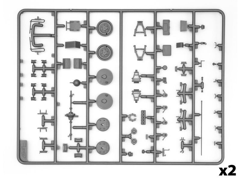 Збірна модель ICM 1/35 Бронемашини Вермахту (DS3525) ICMDS3525 фото