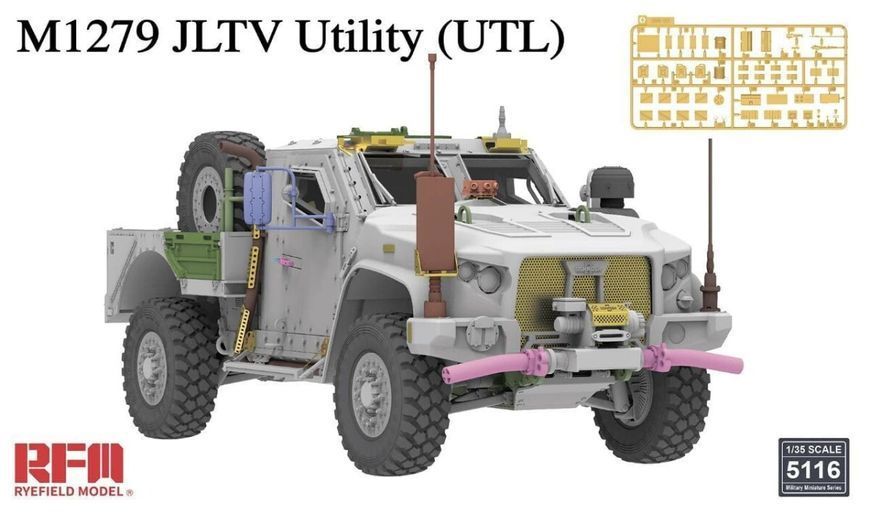 Збірна модель 1/35 американський тактичний бронеавтомобіль M1279 RM-5116 фото